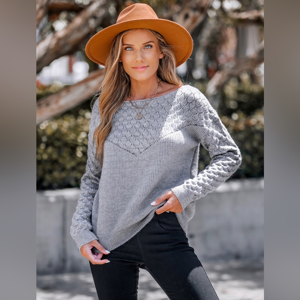 CUPSHE Sweater Size Large- Never Warn